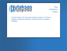 Tablet Screenshot of nutaksas.com